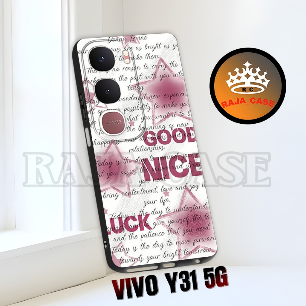 ยาง Rc8/Softase Hp VIVO Y31 5G - Star Motif - เคส Hp VIVO Y31 5G - เคส VIVO Y31 5G - ซิลิโคน VIVO Y3