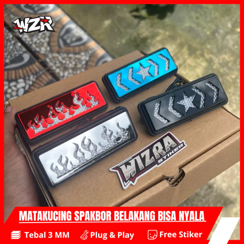 Cats Eye บังโคลนหลัง Can Light Up Aerox Nmax PCX VARIO SCOOPY SPACY XMAX FORZA WZR