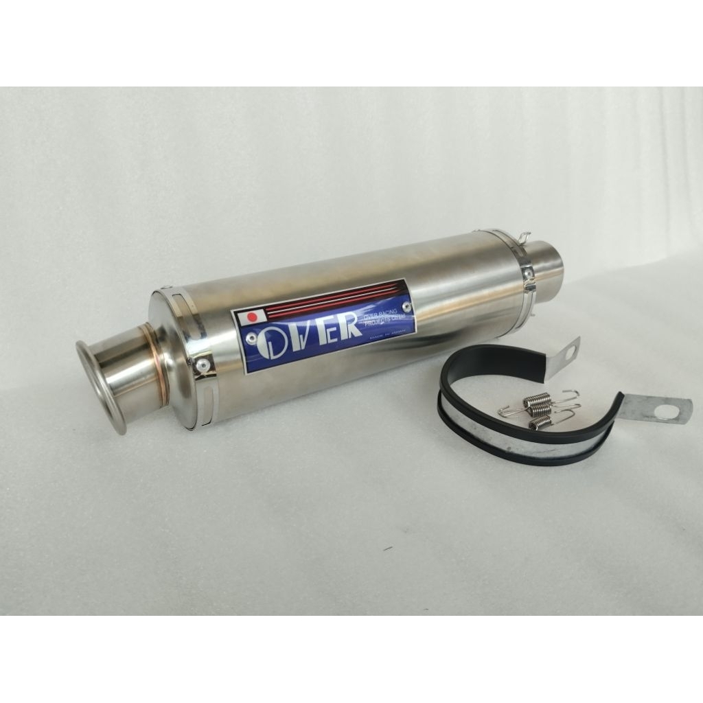Canister Over Exhaust 51mm สแตนเลสเท่านั้น