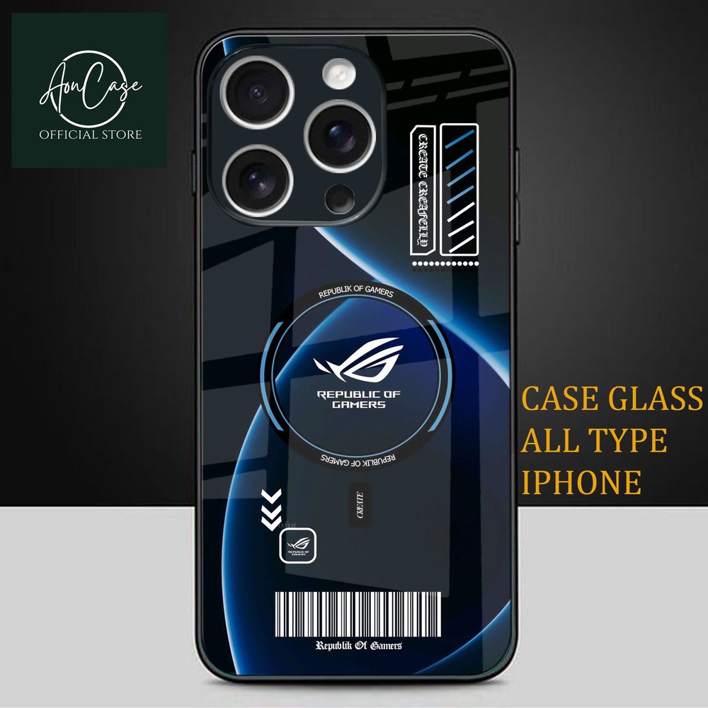 Soft Edge Glass CaseสําหรับiPhone Case 15 14 13 12 11 Pro Max SE 2020 X XR XS 8 7 ip 6S 6 Plus - T69
