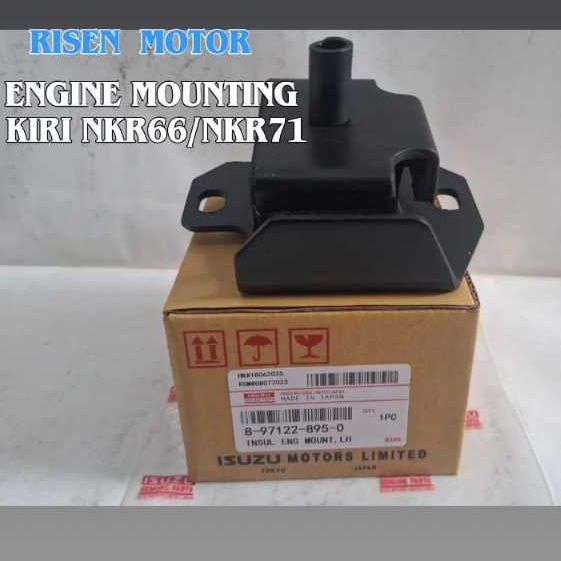 เครื่องยนต์ MOUNTING NKR66 NKR71 ELF LEFT LH ENGINE MOUNTING NKR66 NKR71 ELF LEFT LH 8-97122-895-0