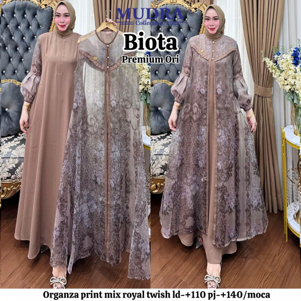 Biota Premium Dress By Mudra Hijab