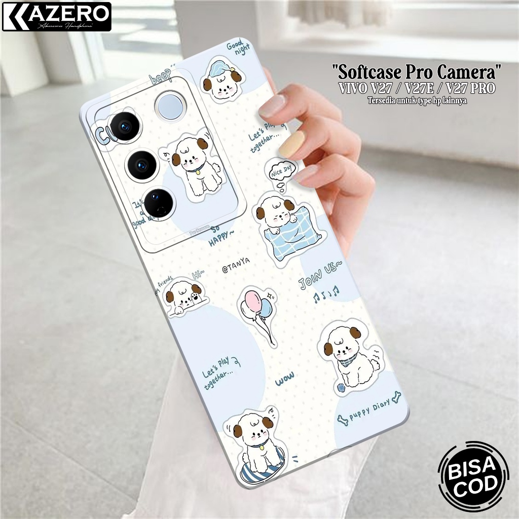 Softcase VIVO V27 V27E V27 PRO แฟชั่นล่าสุดกรณีการ์ตูนซิลิโคน VIVO V27 V27E V27 PRO ซิลิโคน Pro กล้อ