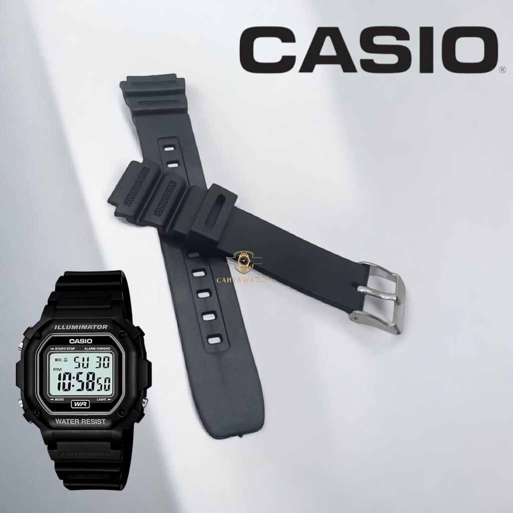 สายนาฬิกา Casio F-108WH สายนาฬิกายาง Casio F108WH