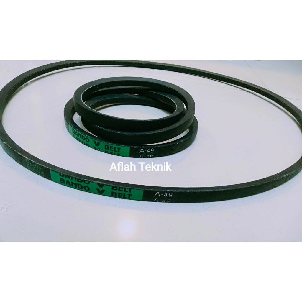 Fanbelt Bando A49 Bando ซีลสีเขียว Vanbelt a49 Panbelt A 49