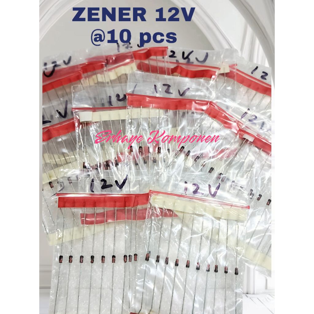 (@10 ชิ้น) ZENER 12V / Diode Zener 12V / Sener 12V เช่า