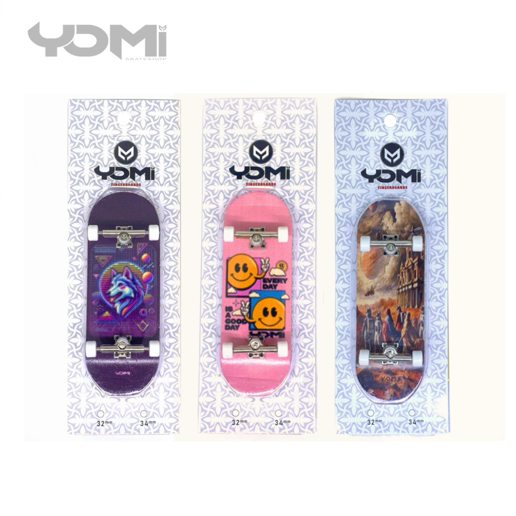 YOMI Fingerboard Fullset Rookie Setup ขนาด 32mm และ 34mm