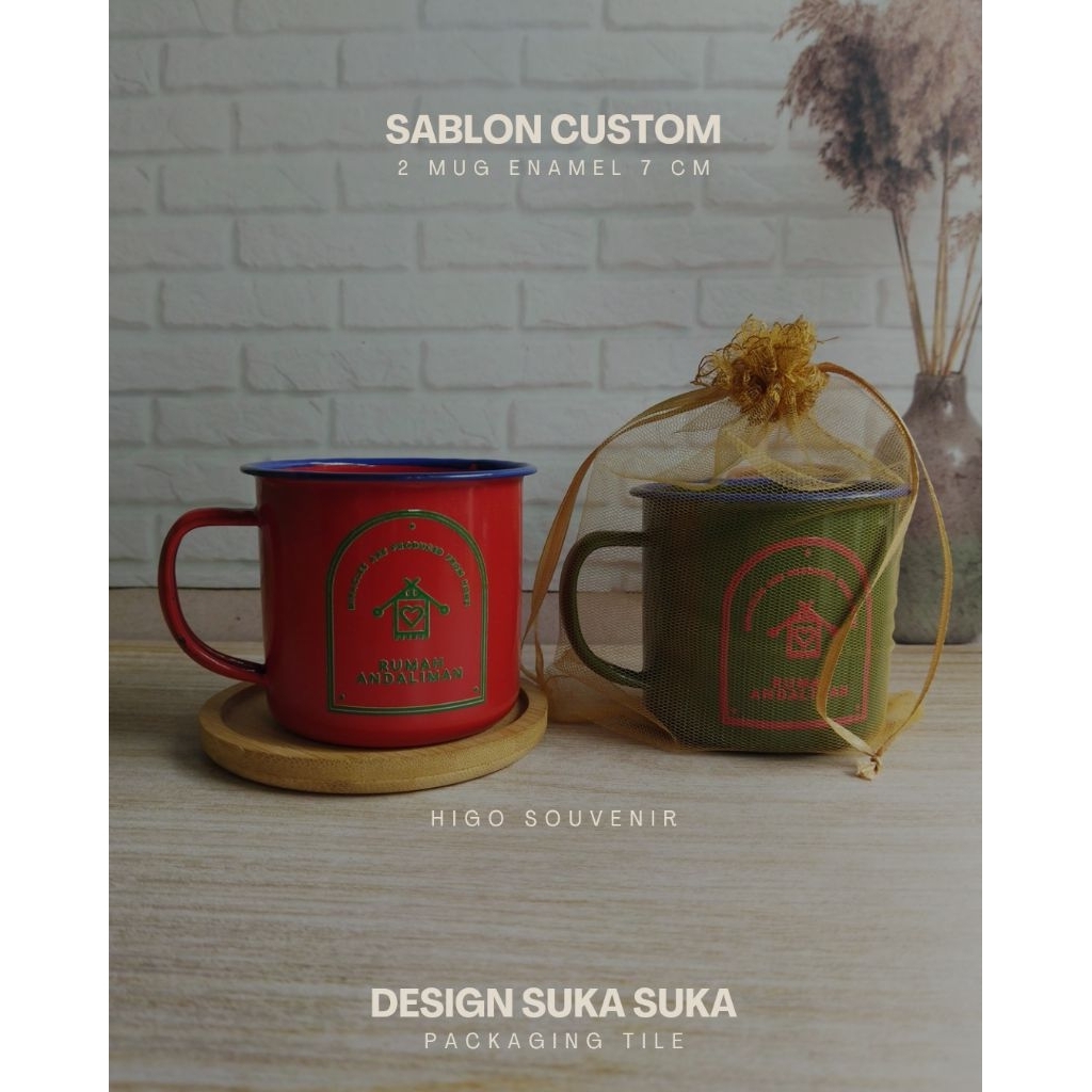 SOUVENIR แก้วแก้ว ENAMEL วัสดุพิมพ์หน้าจอที่กําหนดเอง บรรจุภัณฑ์