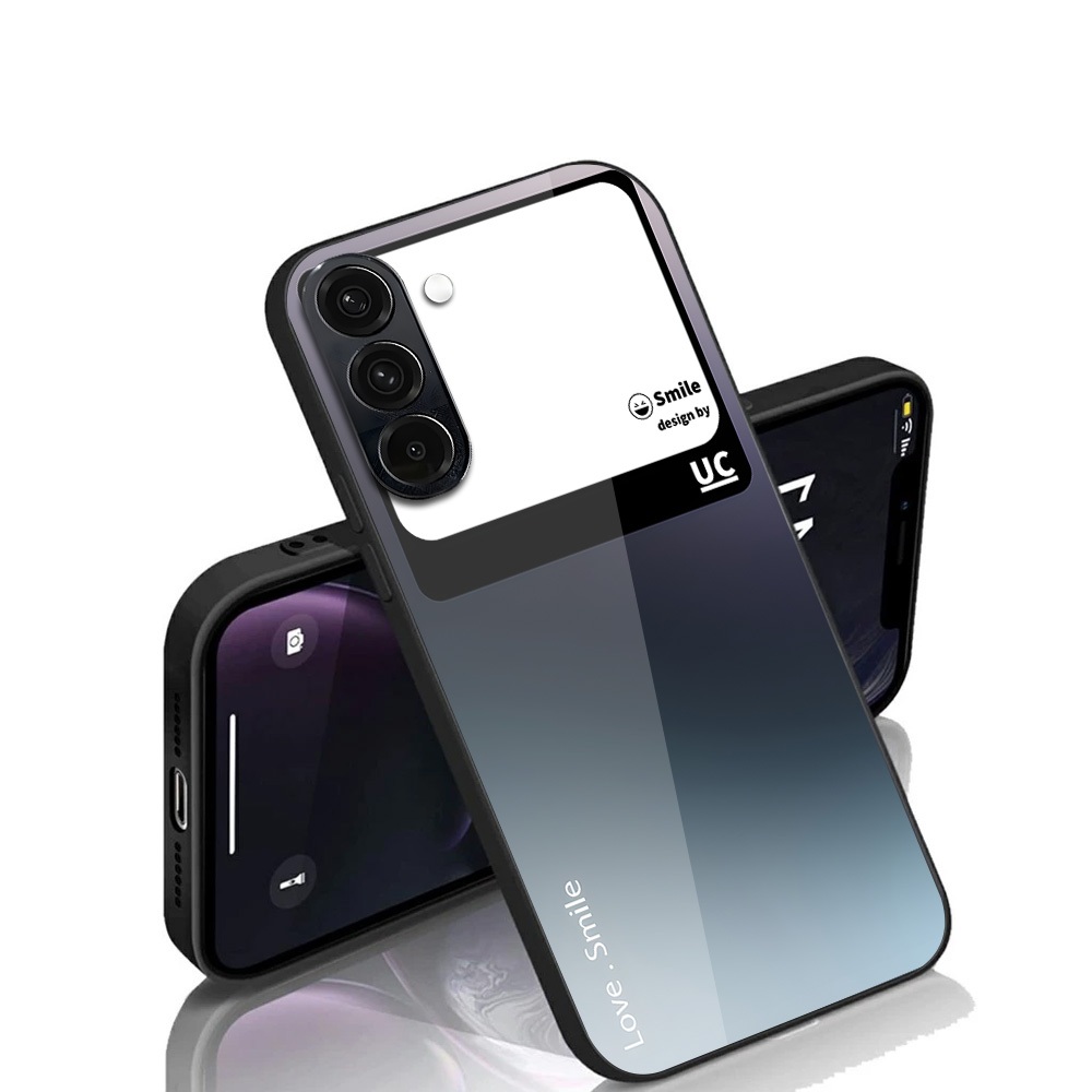 [M64] Samsung A56 Glass Glitter Softcase - เคส Samsung A56 Glossy - เคสกระจก Samsung A56