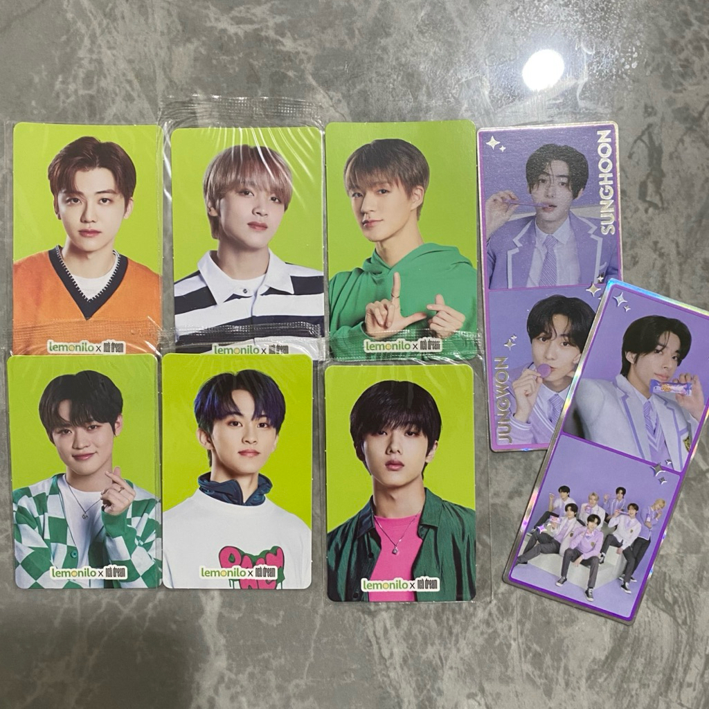 PC ORI NCT x lemonilo และ Photostrip ORI Enhypen x Nabati