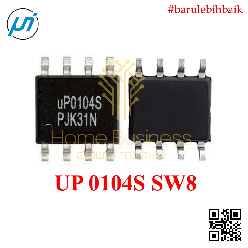 ชิป IC UPI Semiconductor UP0104SSW8 UP0104S UP0104 S UP0104S 0104 S UP01045 SOP8 การจัดการพลังงานต้น