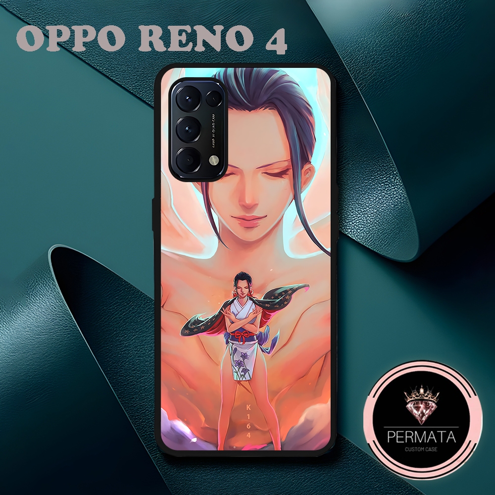 [SG32] เคส OPPO RENO 4 GLOSSY พร้อม NICO ROBIN ANIME MOTIF