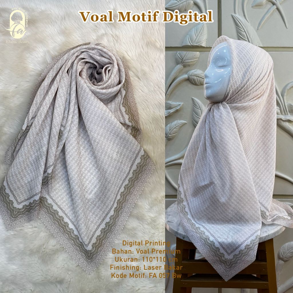 Voal Motif Digital LC FA 057