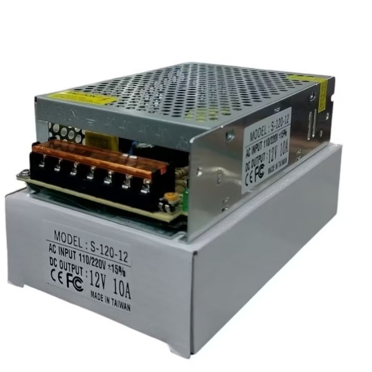แหล่งจ่ายไฟ 10a 10 ampere 12v อะแดปเตอร์ 10A 12V DC ขนาดใหญ่
