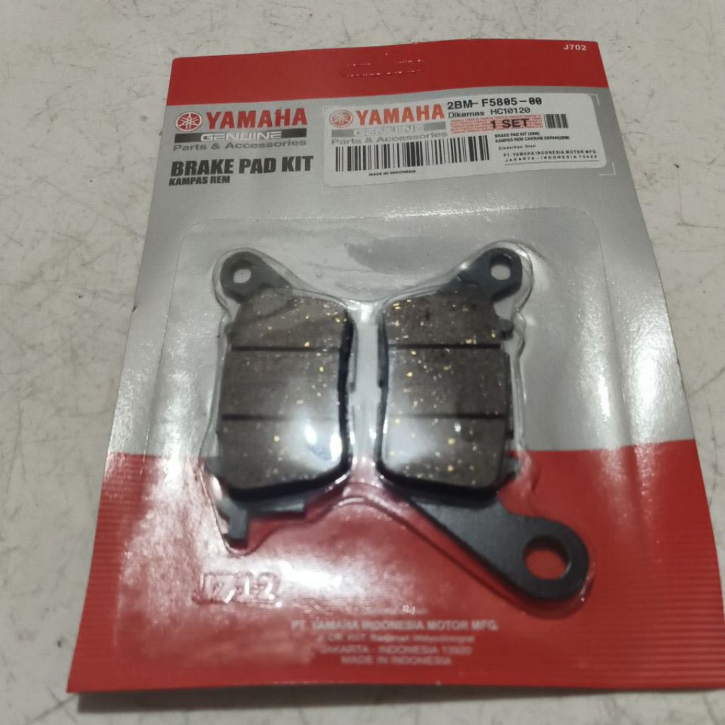 Yamaha Mio M3 ผ้าเบรคหน้า / ดิสแพด 2BM-F5805-00