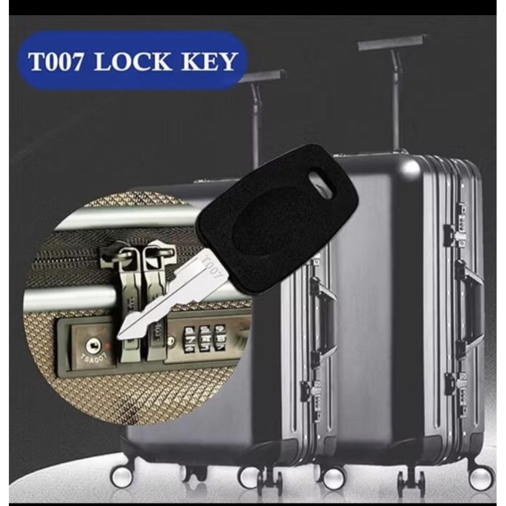 TSA LOCK 007 EXTERNAL TSA LOCK 007 ORIGINAL / เด็ก TSA007 กุญแจรหัสกระเป๋าเดินทาง กุญแจรหัส / TSA007