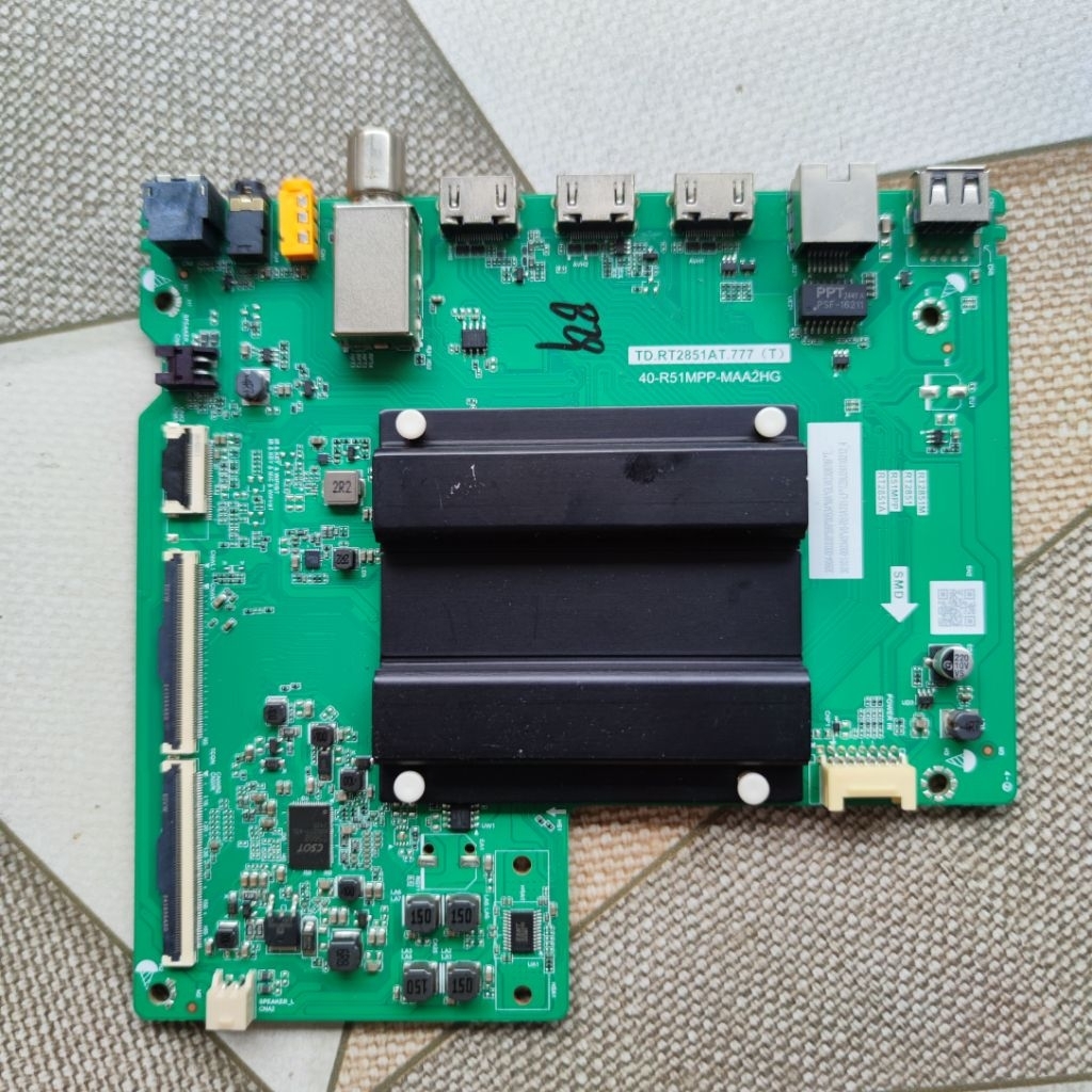 Mb ori mainboard led tv TCL 55P655