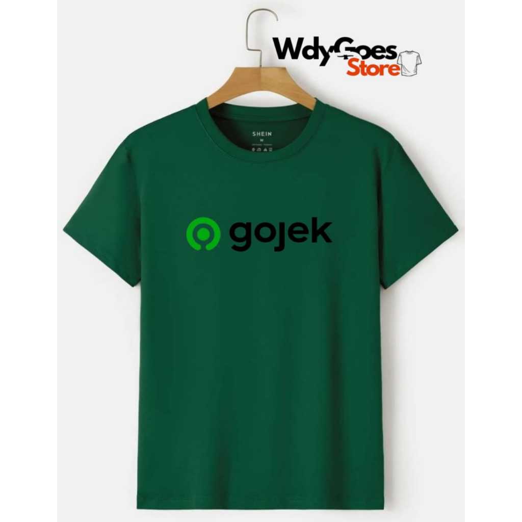 GOJEK ONLINE OJEK เสื้อยืด GOJEK DISTRO COTTON TSHIRT