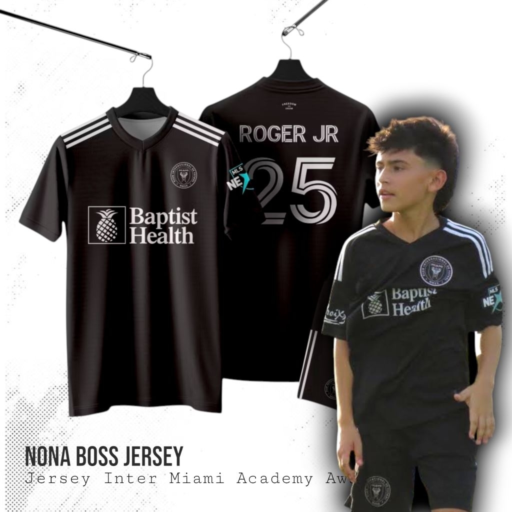 INTERR MIAMII ACADEMY AWAY JERSEY SPECIAL ROGER JR 25