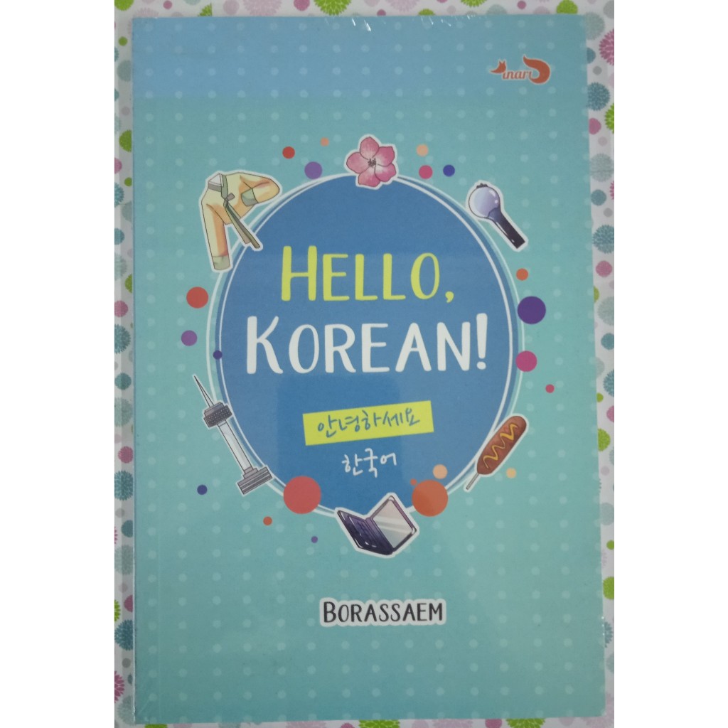 HELLO KOREAN BOOK - BORASAGSAE - INARI ORIGINAL TR