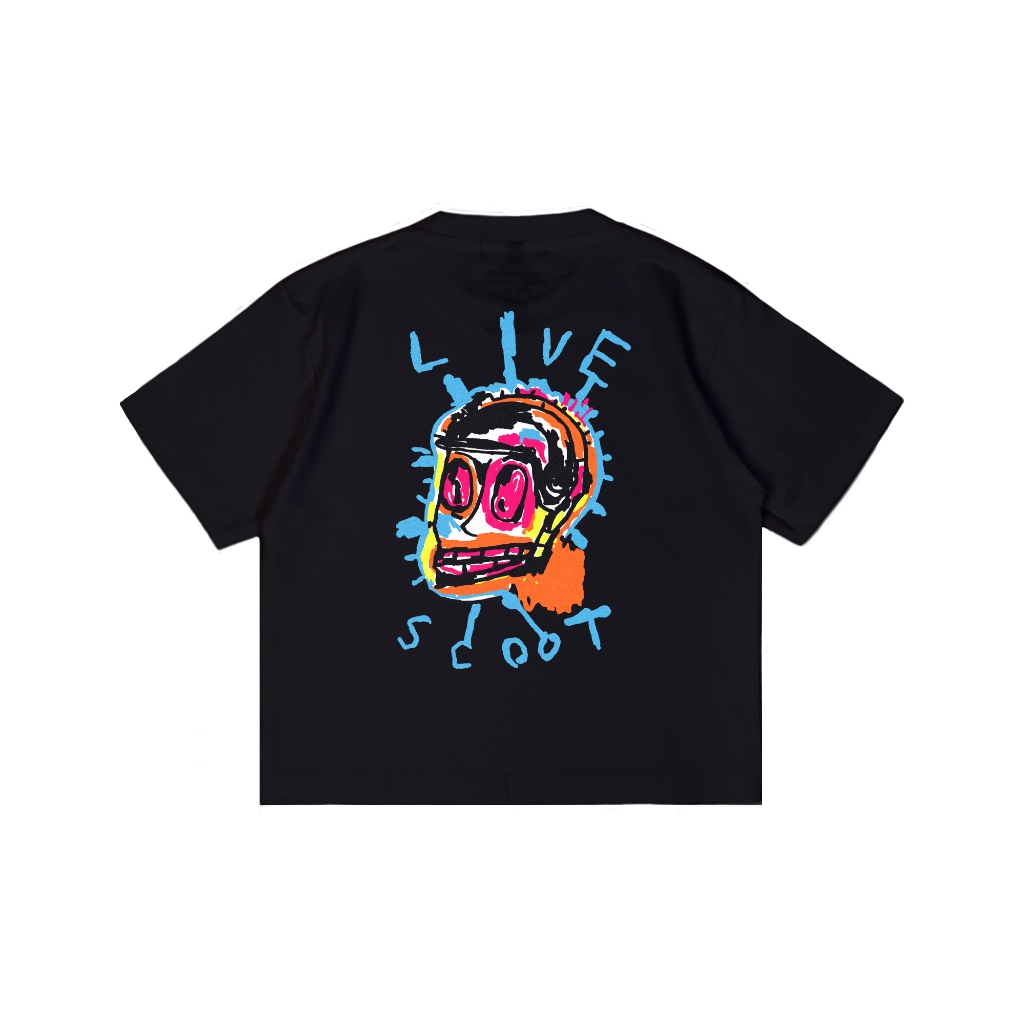 Livescoot Kids Short Sleeve Boxy I Kids T-Shirt - Fuct