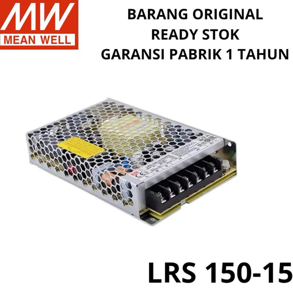 MeanWell Mean Well LRS 150-15 15V 15Volt 10Ah 10A 150W รับประกันโรงงาน 1 ปี