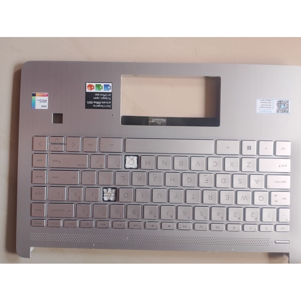 HP อะไหล่ L88206-001 เป็นชุด Palmrest พร้อมคีย์บอร์ด US แบ็คไลท์สําหรับ HP Laptop รุ่น เช่น HP 14-DQ
