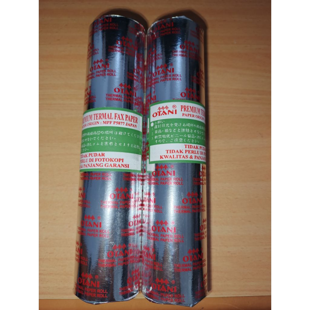 OTANI premium Thermal Paper Roll Thermal Fax Paper Facsimile Machine 210mmx30m