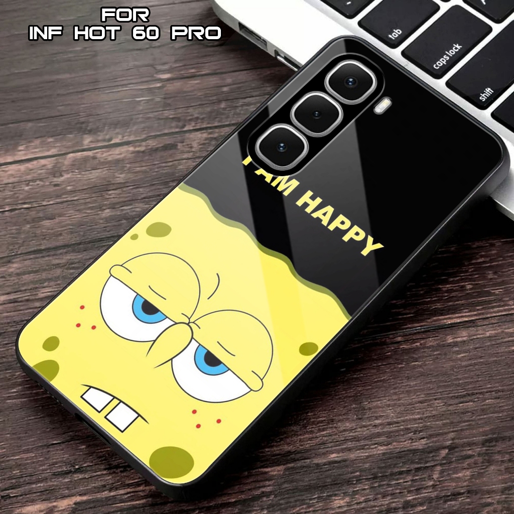 เคส HP INFINIX HOT 60 PRO - STORE CASE (BLACK BACKGROUND) - 2D Premium Glossy - Glossy Softcase - เค