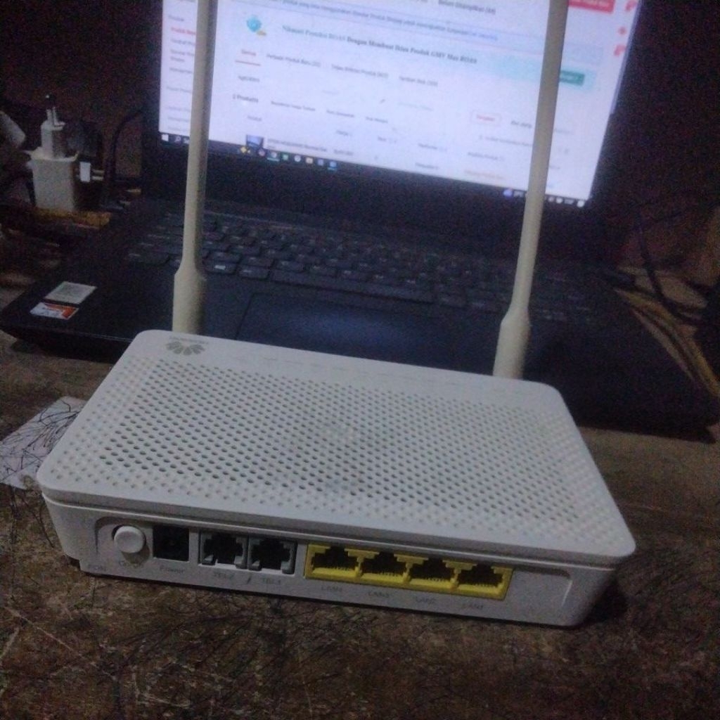 HIJAU HUAWEI HG8245H5 Green Port การรับประกันปกติ