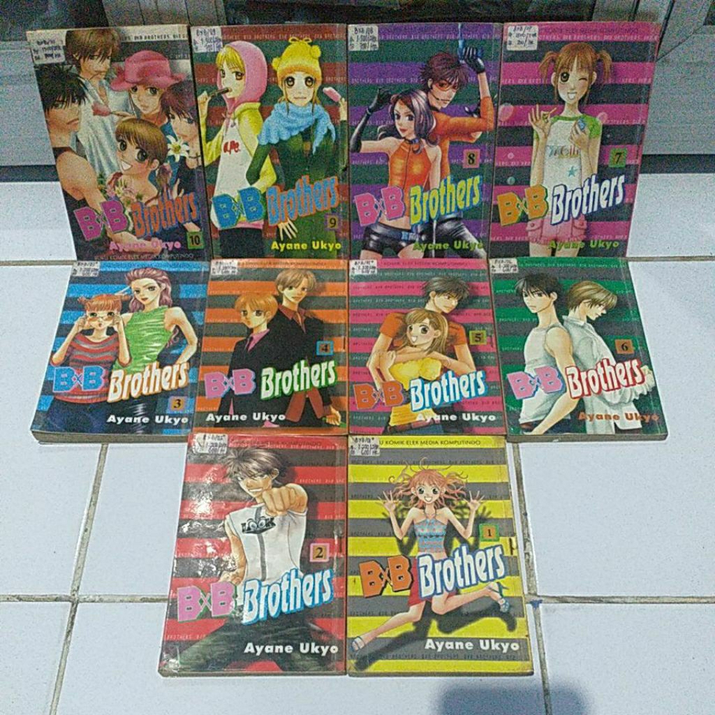 การ์ตูน B x B Brothers โดย Ayaene Ukyo