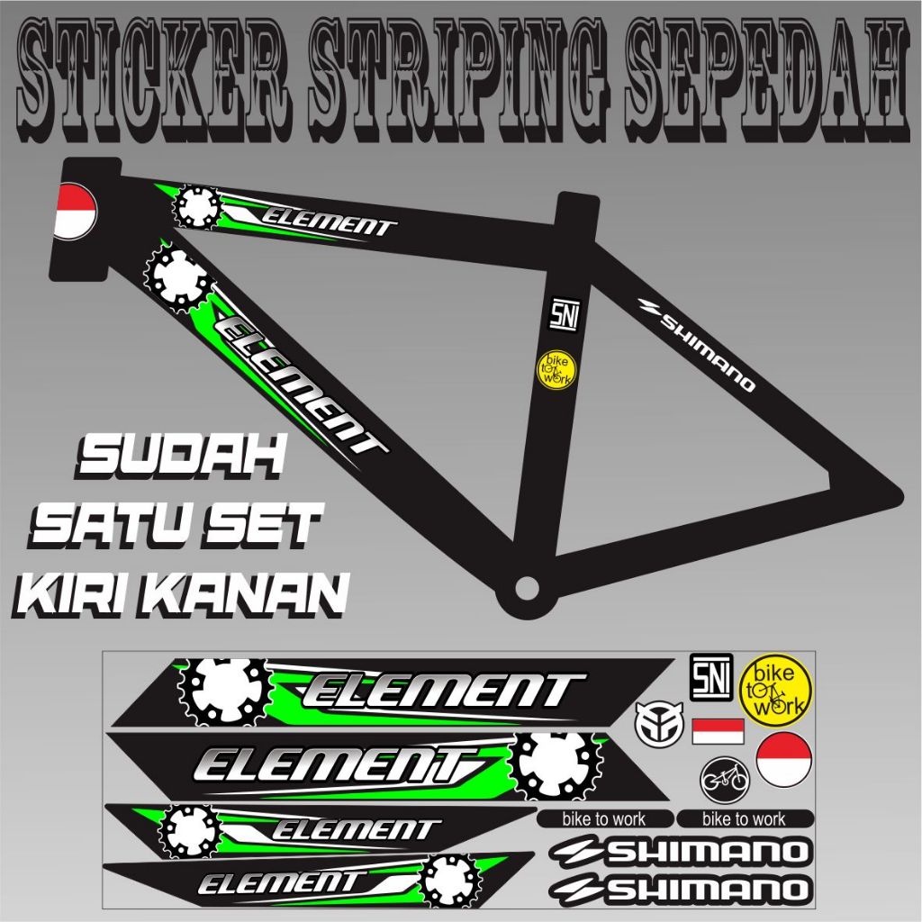 แถบจักรยาน MOTIP POLET LIS GABUNGAN VARIATION K77