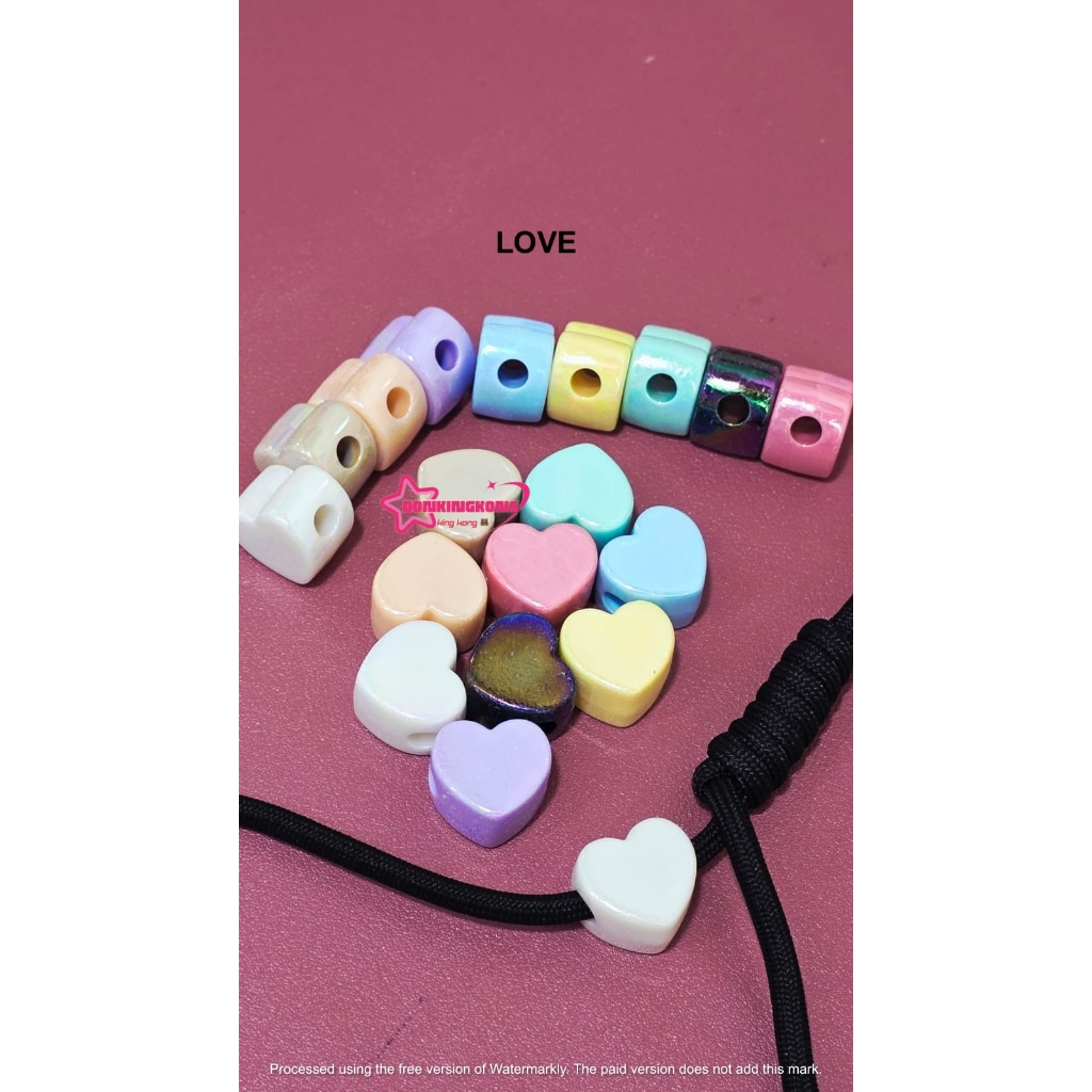 LUXURY PANDORADS/ 5MM PARACORD ROPE DIVIDER BEADS/ ชิ้น