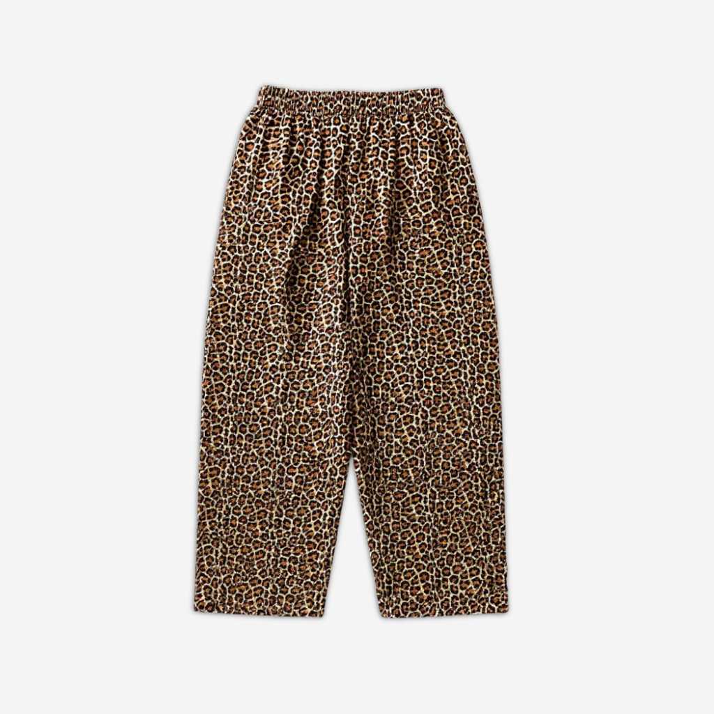 Ozeysx Baggy Pants Leopard ทรงหลวม