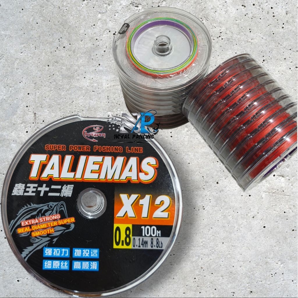 สาย PE Talimas X12 100M