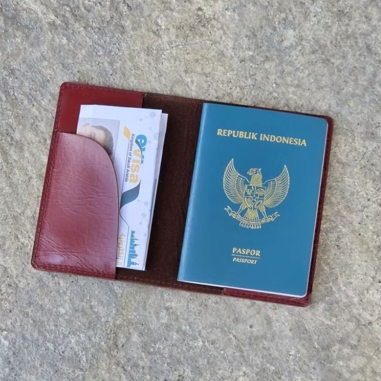 LAETHER PASSPORT CASE (ปก PASSPORT)