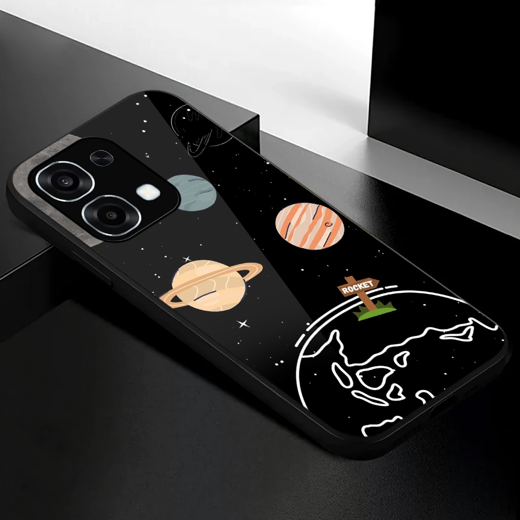 เคส HP SC12 สําหรับ OPPO A6 PRO ล่าสุด - Seacase - Softcase Glass Kaca - Hardcase 2D Glossy New 2026