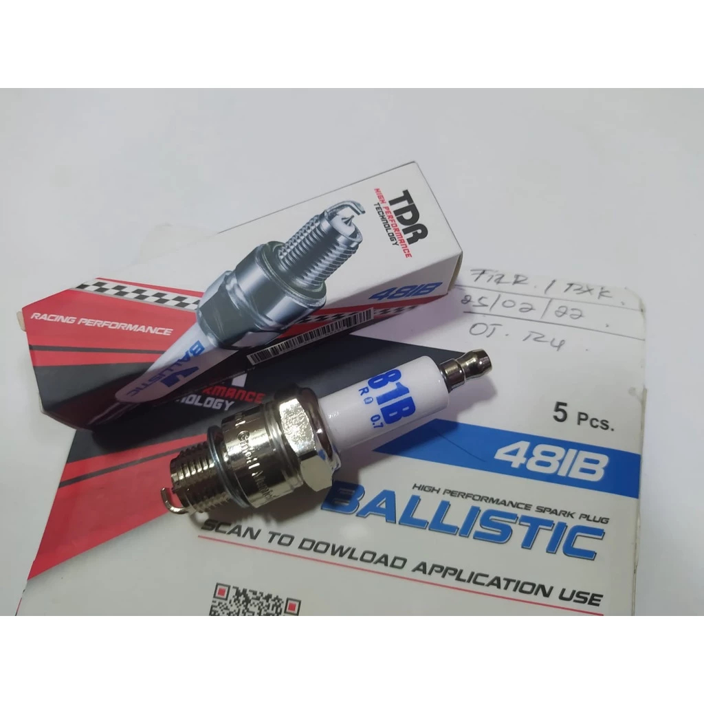 RACING SPARK PLUG TDR RX KING F1ZR TDR 481B RACING SPARK PLUG TDR RACING