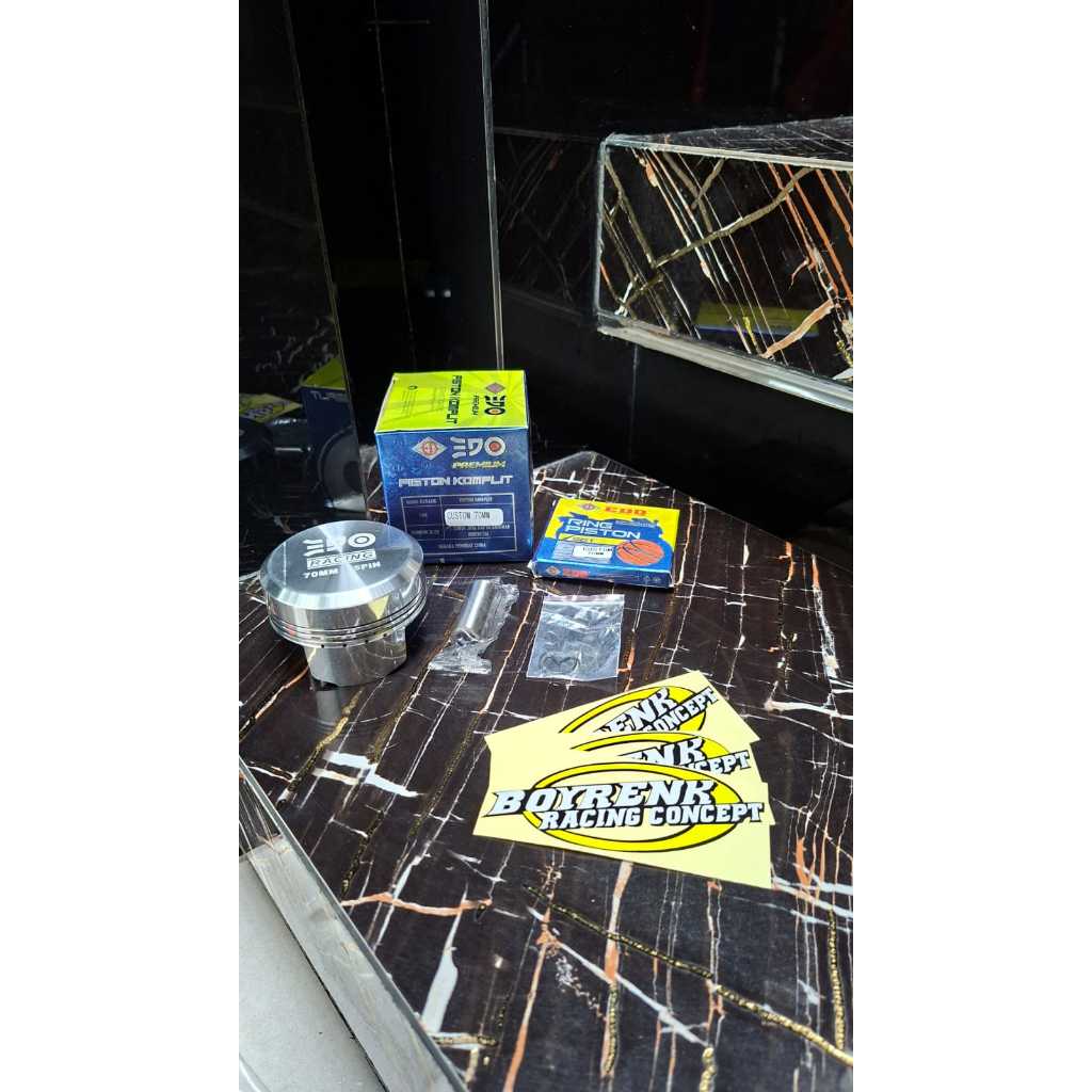 PISTON 68/69/70 PIN 15 PISTON TIGER 68 PISTON TIGER 70 PISTON DOME CUSTOME ADO-BOYRENK SURABAYA
