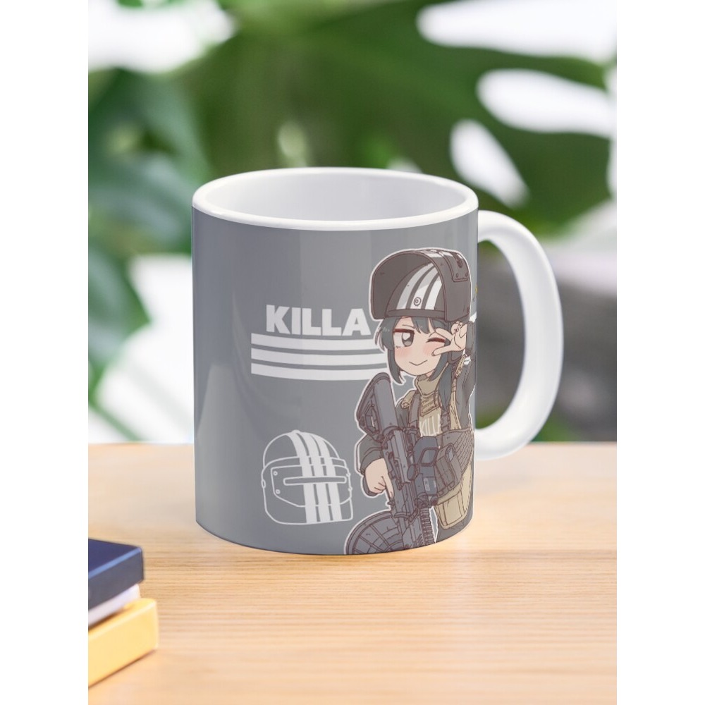 Escape From Tarkov Killa Anime In-game โปสเตอร์สติกเกอร์แก้วกาแฟ