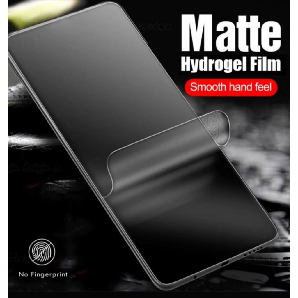 LAYAR HYDROGEL MATTE (TECNO) SPARK 2 Go 3 4 Air 5 Pro 6 7 7P 7T 8C 8P 8T 9 10C 20 20C Pro+ 30 5G 30C