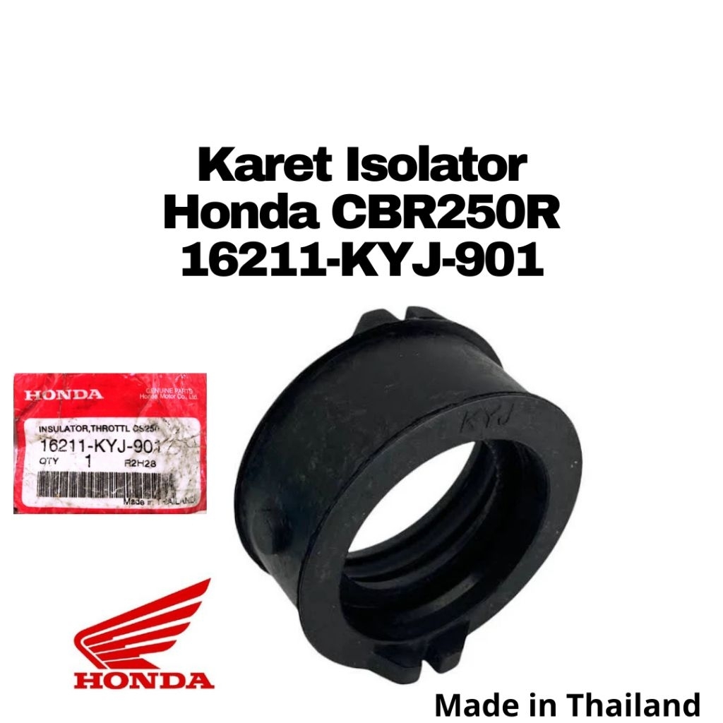 16211-KYJ-901 ยาง Isolator สําหรับ Honda CBR250R, CBR150R