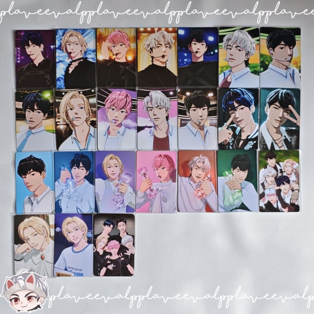 PIVE PHOTOCARD KCON ANIPLUS ONLINE OFFLINE KTOWN4U POP-UP เครื่องดื่มพิเศษ 2025 คอนเสิร์ต IDOLO LIGH