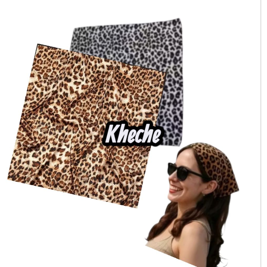 LEOPARD BANDANA| ผ้าพันคอลายเสือดาว | ผ้าพันคอ SKENA | นักฆ่าเสือดาว