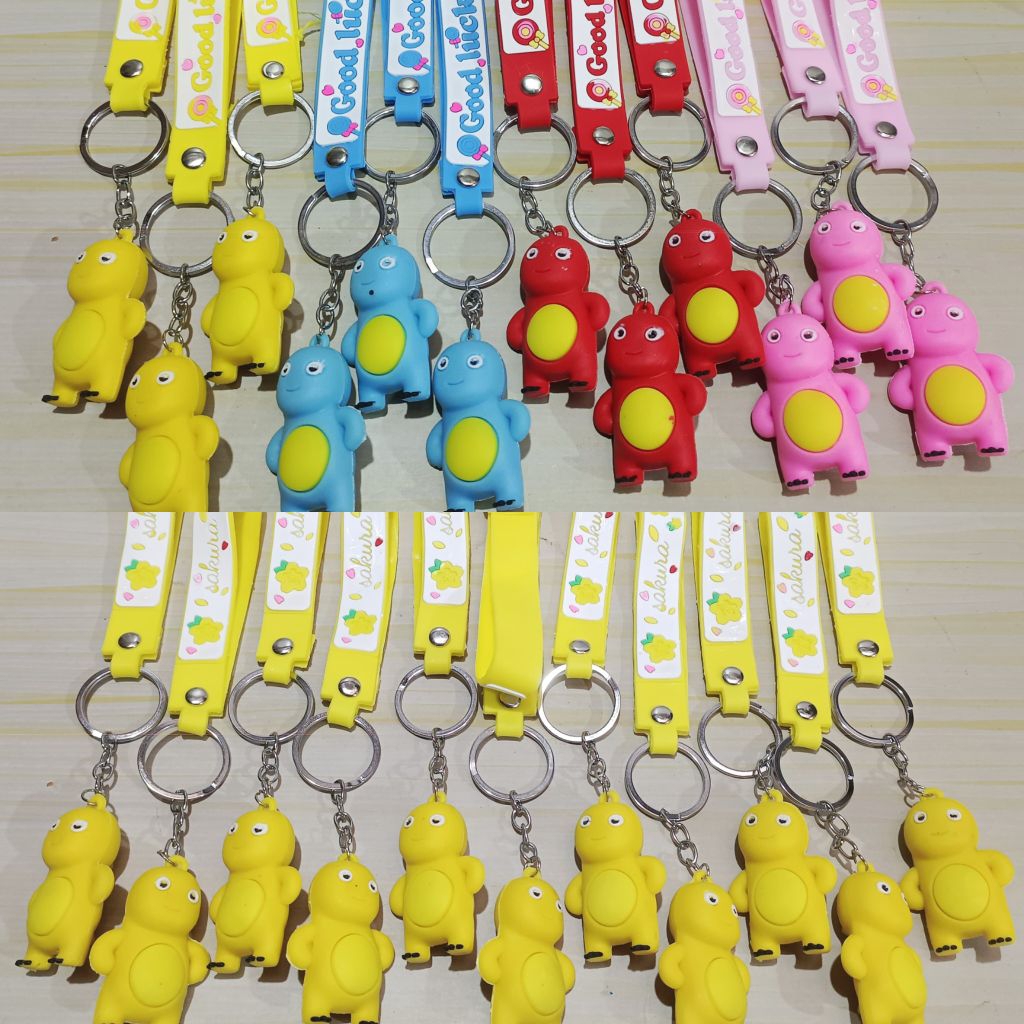 GANTUNGAN WHOLESALE ใหม่ล่าสุด NAILONG STRAP KEYCHAIN CONTENTS 12 ชิ้น!!