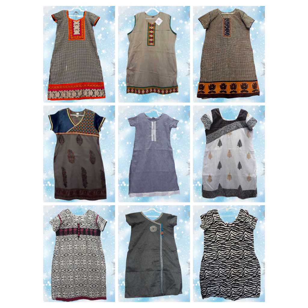 KATUN KURTI COTTON SINGLE SHORT SLEEVE