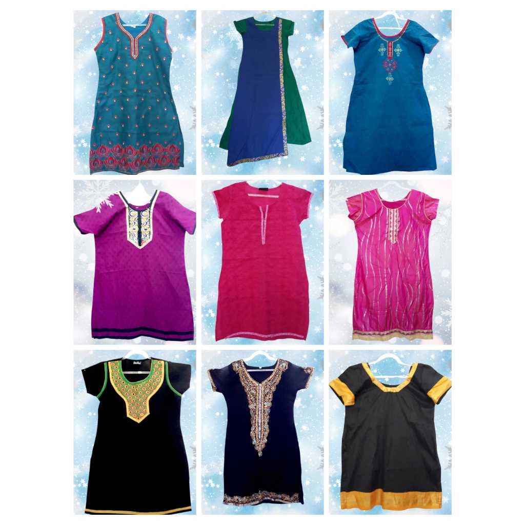 KURTI SINGLE SHORT SLEEVE PARTY และ DAILY