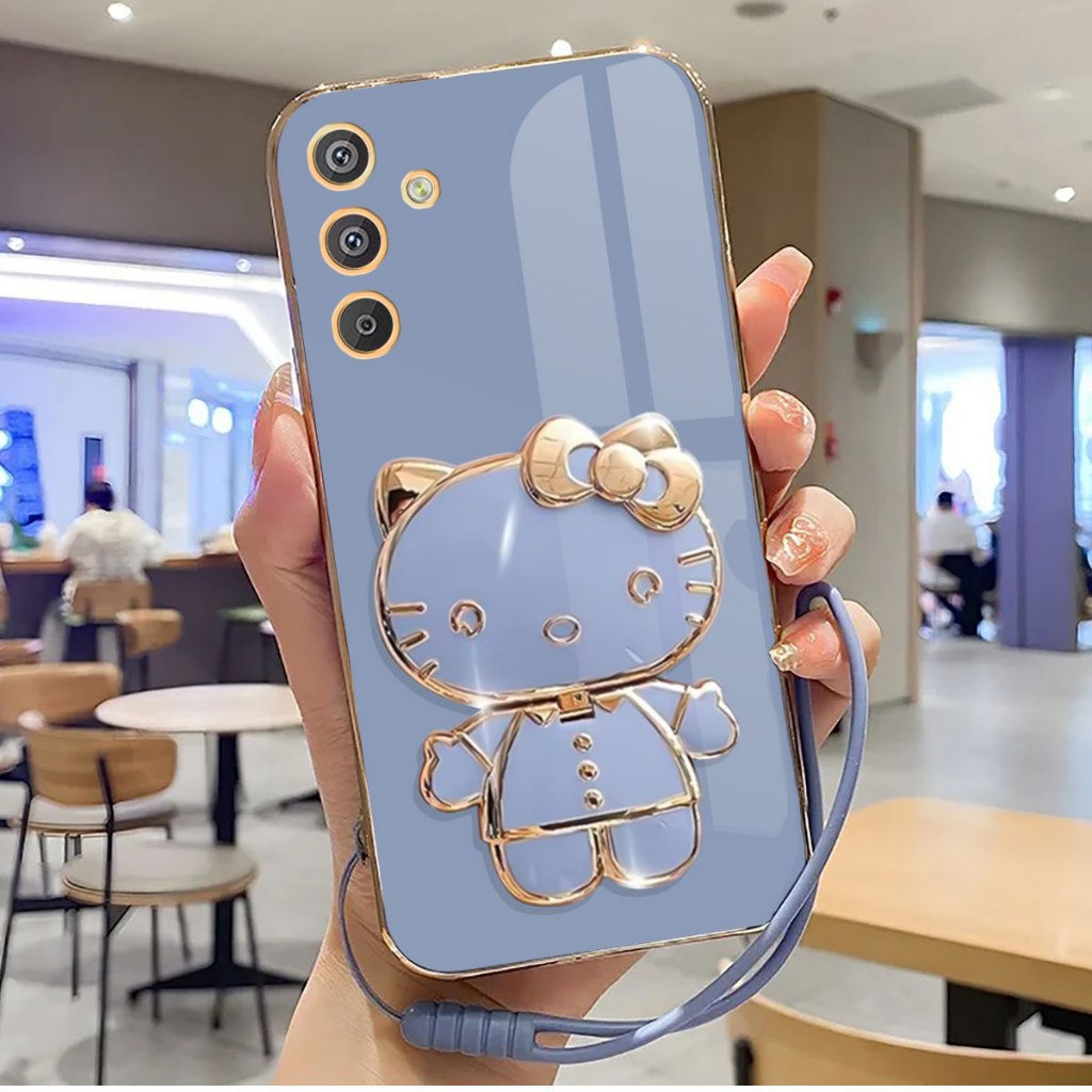 เคส Samsung M14 5G Softcase พร้อมขาตั้งกระจก