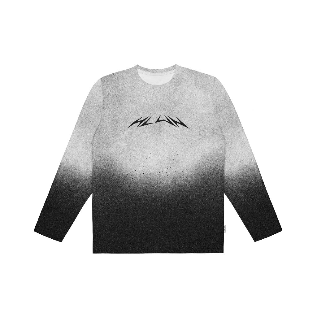 HLWN Running Unisex Long Sleeve Jersey สีขาว - Luzern