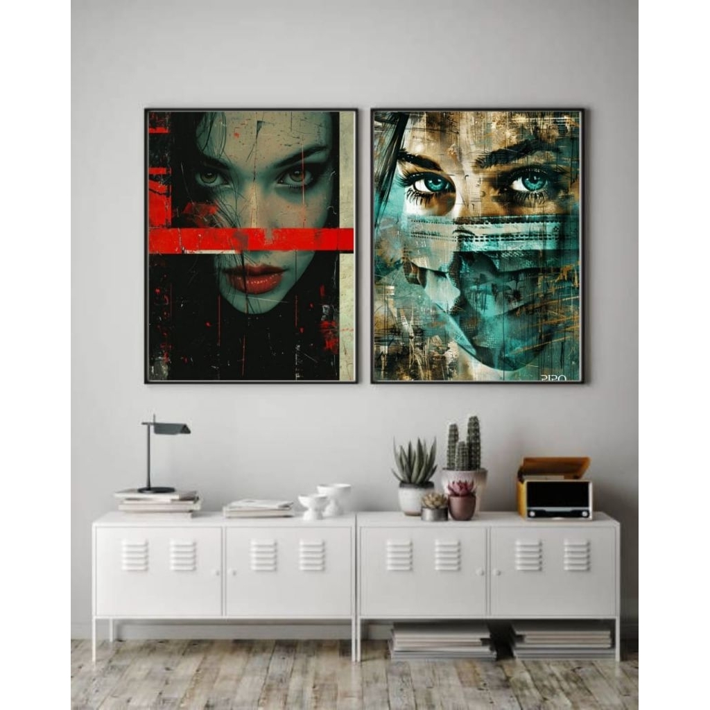 Frameblock Aesthetic Room Wall Decor/Aesthetic Room Display